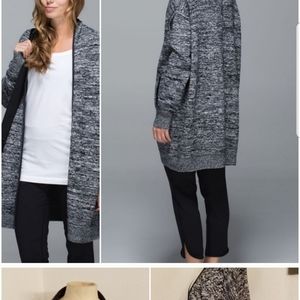Lululemon long cardigan